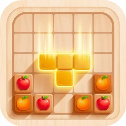 Fruity Blocks: Ahşap Bulmaca simgesi