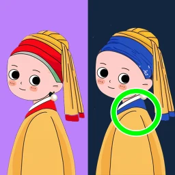 Biểu tượng Tìm điểm khác biệt